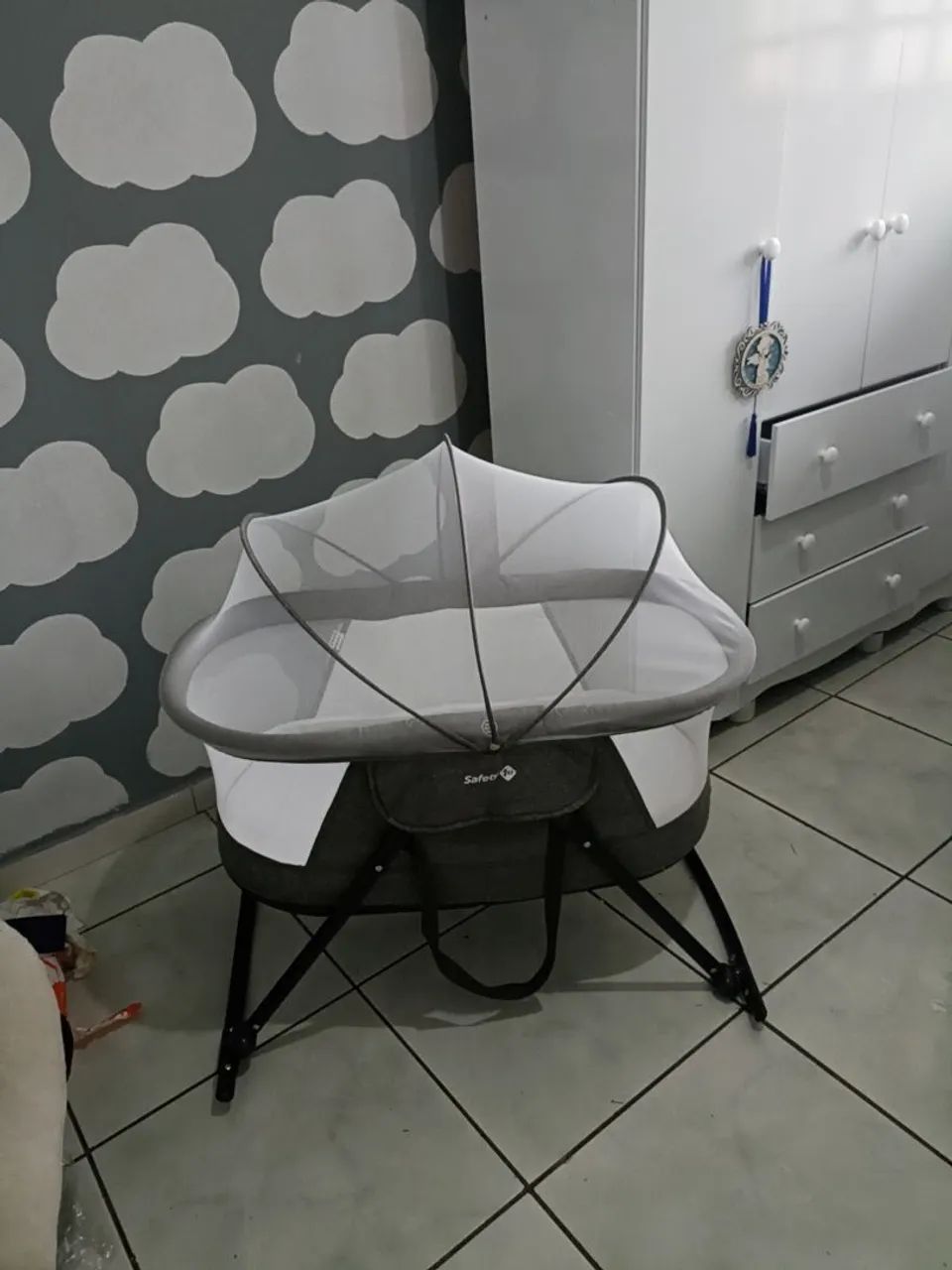 Berço Moisés Portátil Safety - Foto 2