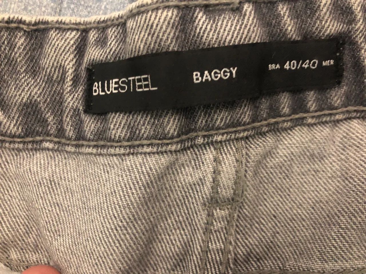 Calça Baggy Cinza  - Foto 4
