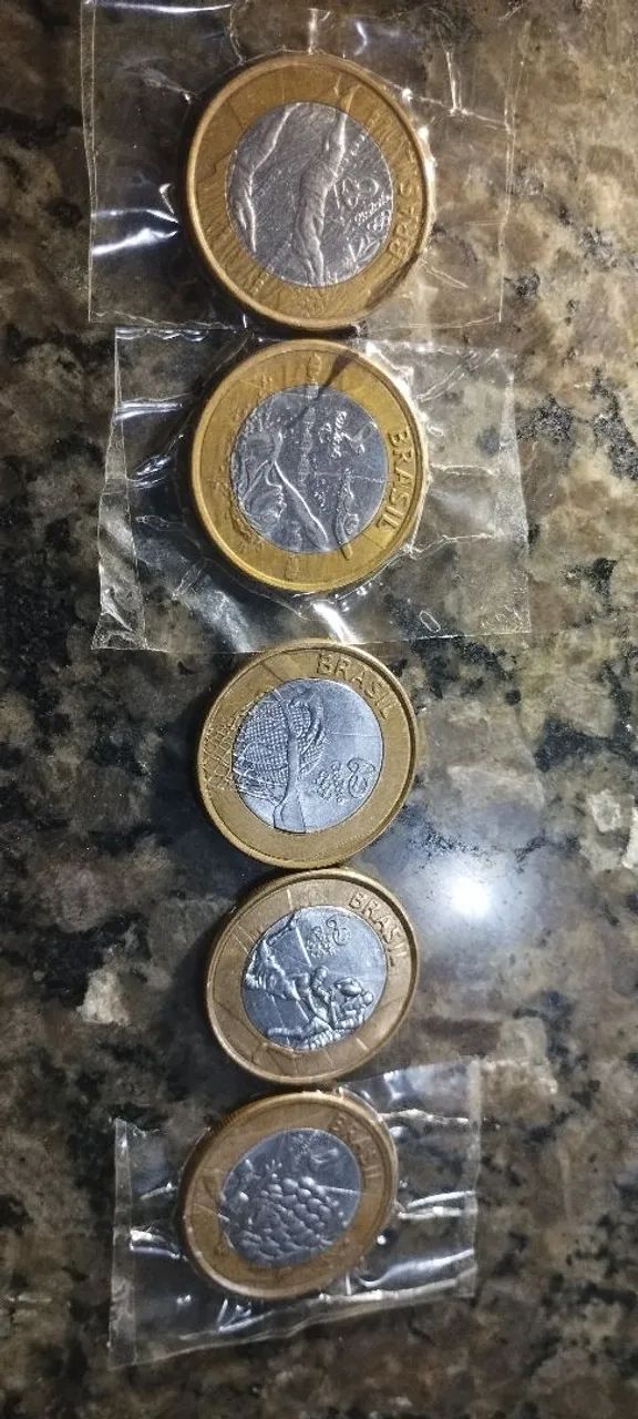 Moedas antigas de 5 a 150 - Foto 5