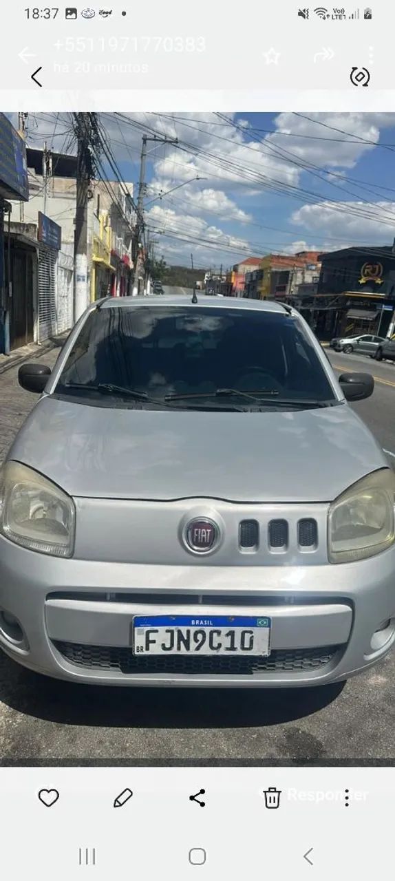Fiat Uno UNO VIVACE Celeb. 1.0 EVO F.Flex 8V 5p 2015
