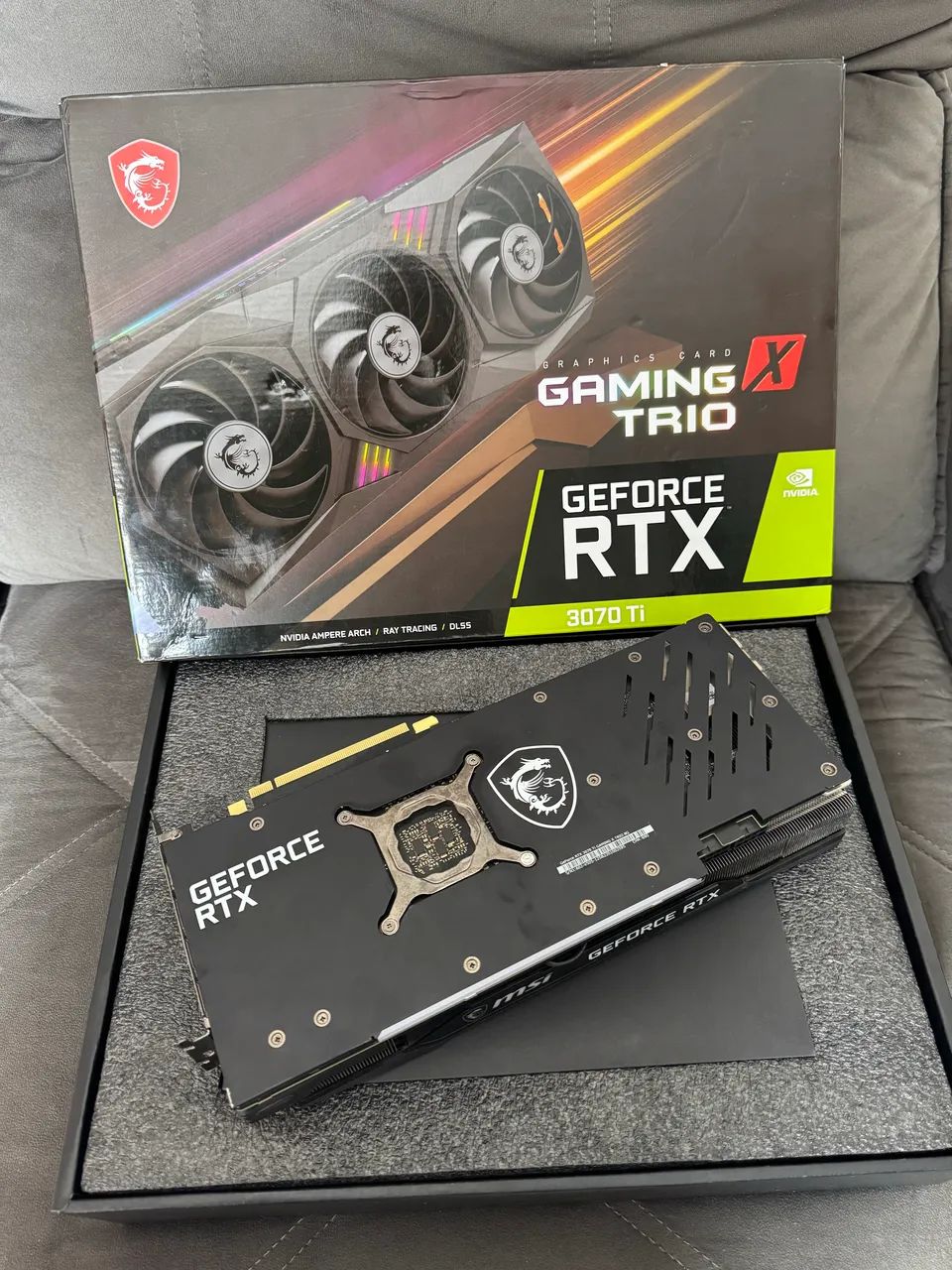 RTX 3070 TI MSI GAMING X IMPECÁVEL  - Foto 2