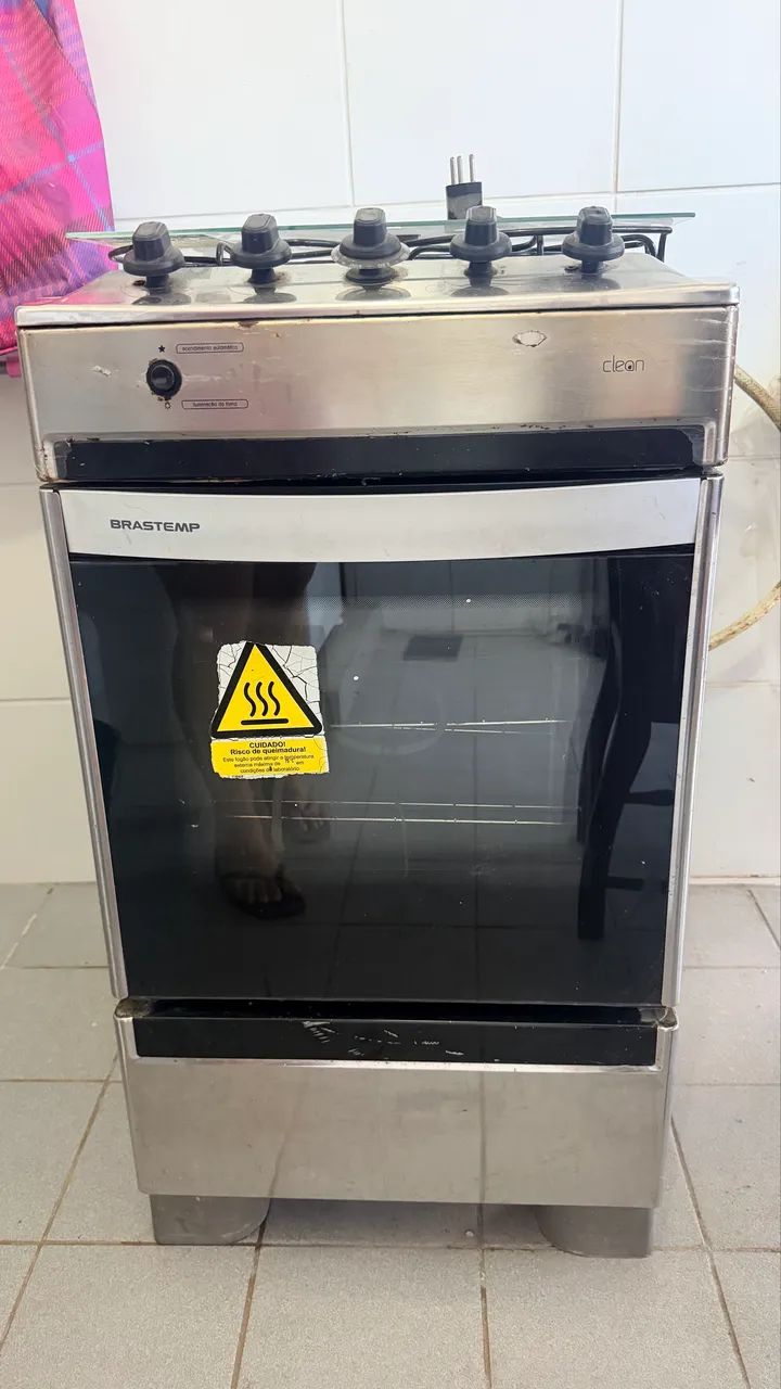 Fogão 4 bocas elétrico BRASTEMP