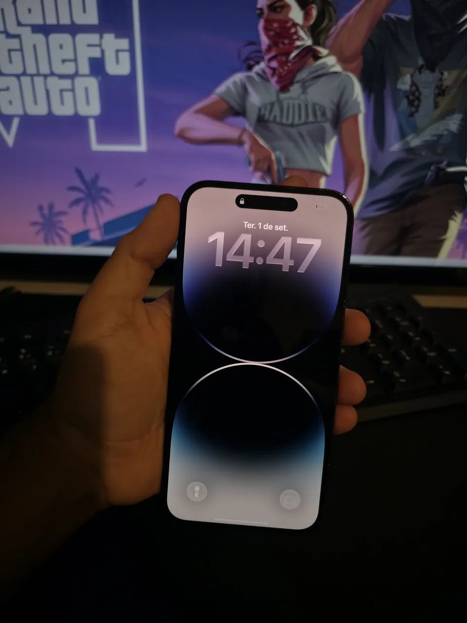 Iphone 14 Pro Max 256 GB Preto - Foto 3
