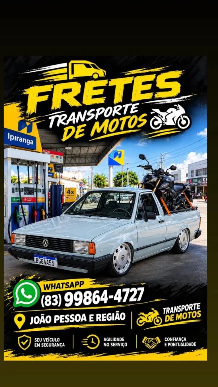 Transportamos sua moto 
