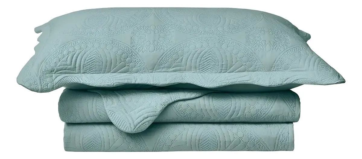Colcha de Cama Camesa Queen - Foto 2