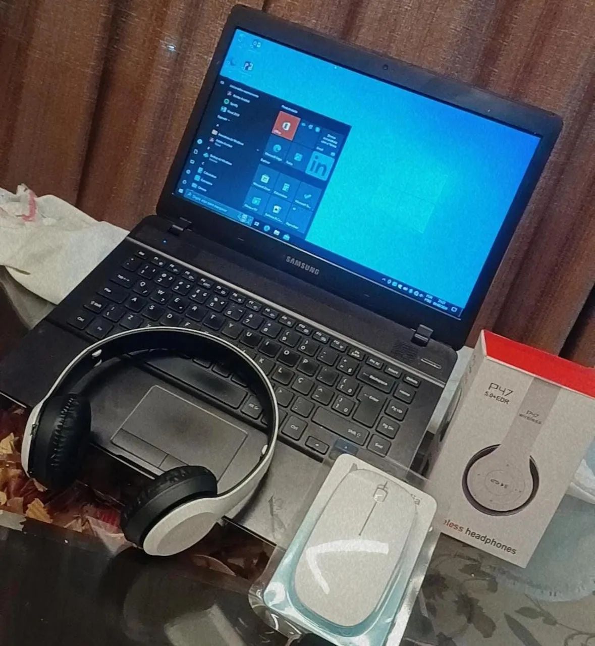Notebook Samsung Intel Dual Core 8GB RAM HD SSD Bateria nova programas instalados  - Foto 3