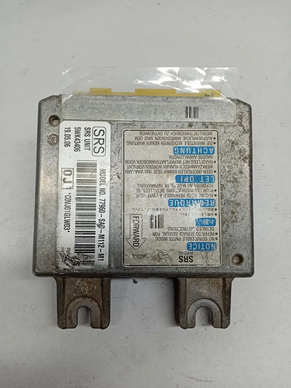 Módulo Air Bag Honda Fit 2008 - Foto 5