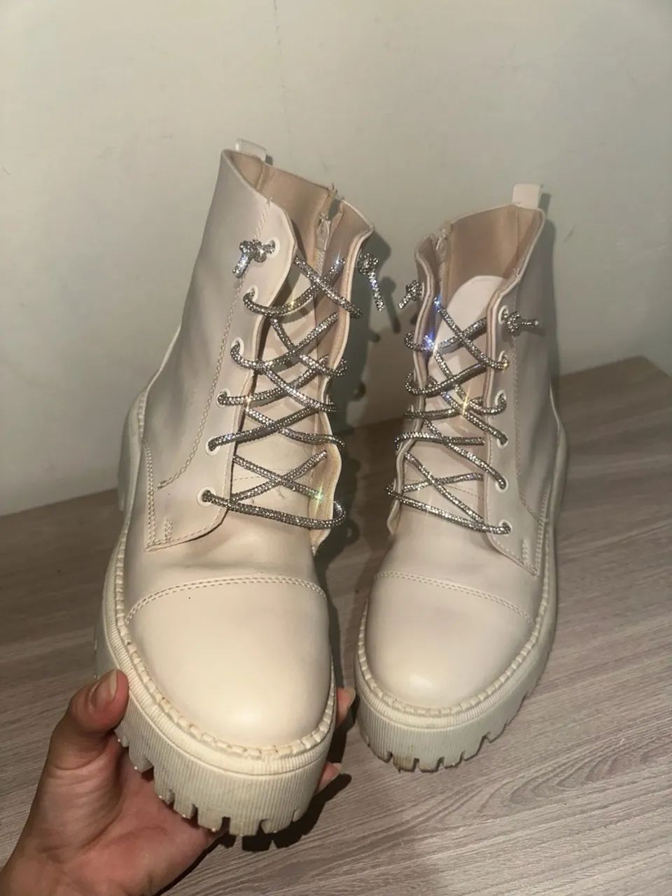 Bota Off white 
