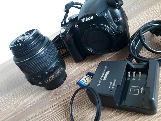 Nikon D5000 | Kit Lente 18 55mm VR