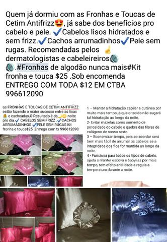 Toucas e fronhas de cetim - Foto 4