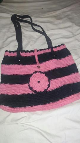 Bolsa de croshe grande