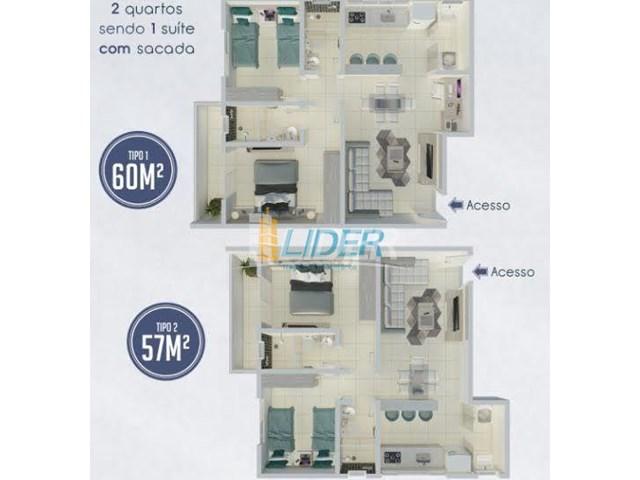 Apartamento à venda com 2 dormitórios em Segismundo pereira, Uberlandia cod:21465 - Foto 6