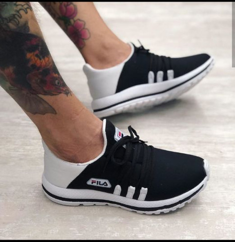 tenis fila black