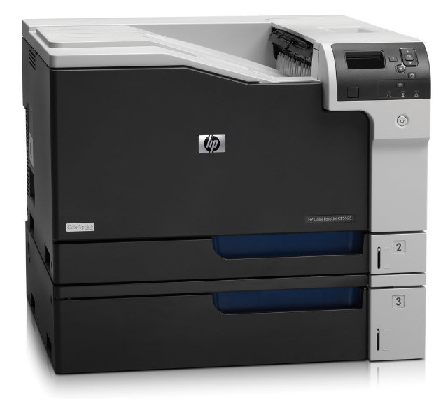 Impressora Laser Colorida A3 HP color LaserJet Enterprise CP5525dn top d+ cp5525 m750dn - Foto 2