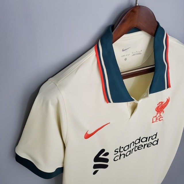 segundo uniforme do liverpool