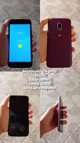Moto G4 Play, Celular Moto G Usado 62229928
