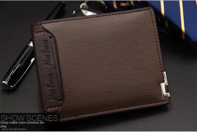 Carteira Masculina de couro multifunções, porta-cartões  e cedulas - Foto 3