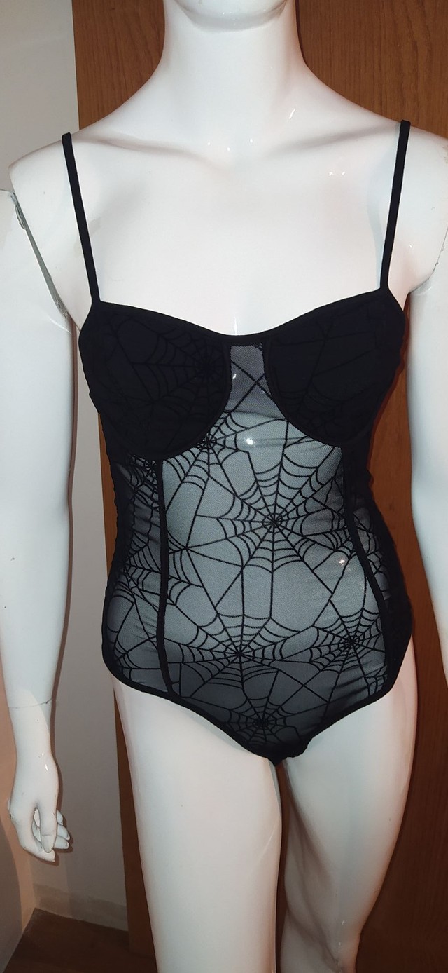 Body Teia de Aranha 