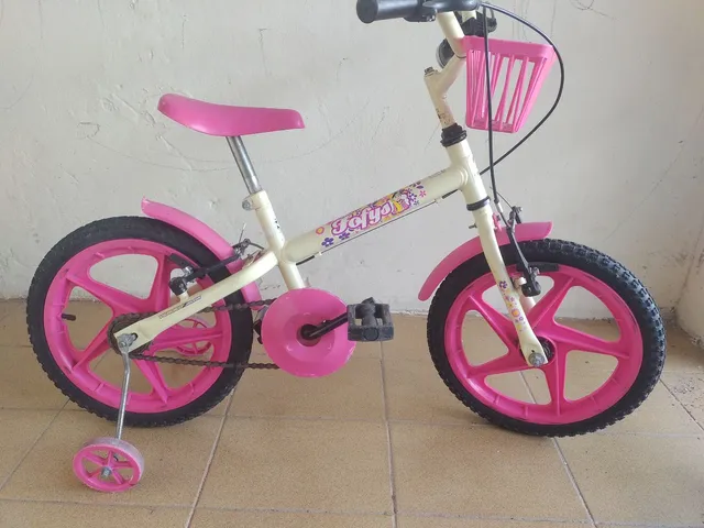 Bicicleta Infantil Aro 16 Caloi 1 Marcha Barbie Rosa - Carrefour - Carrefour