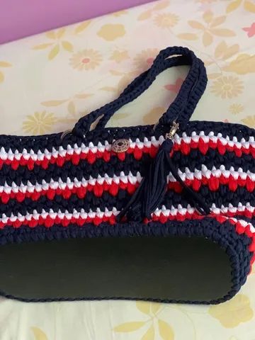 Bolsa feminina, artesanal, nova - Foto 5