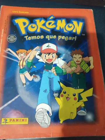 Album De Figurinhas Pokémon Completo Sem Poster Antigo Usado