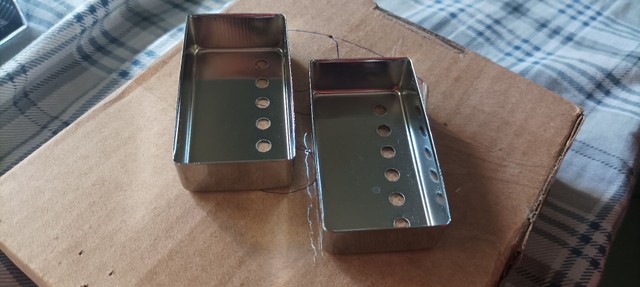Capas Cromadas para Captador tipo Humbucker - Foto 2