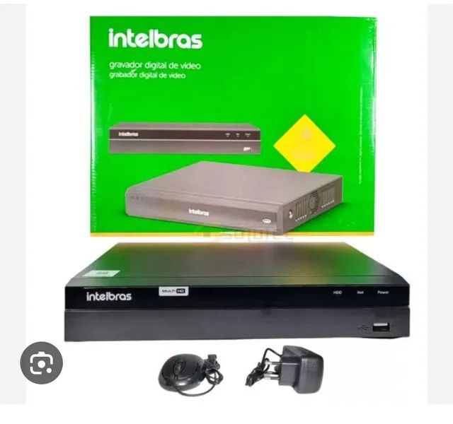 DVR (Stand Alone) INTELBRÁS 08 CANAIS MHDX 1008 Áudio, TV, vídeo e
