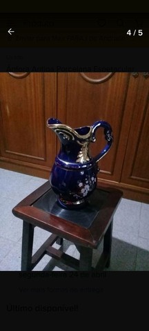 JARRA ANFORA ANTIGA PORCELANA  - Foto 2