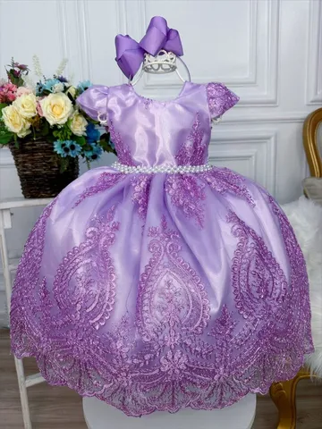 Fantasia Vestido Princesa Sofia Disney Tamanho 3/4 Anos, Roupa Infantil  para Menina Lorcon Usado 91580097