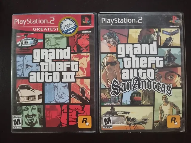 Kit Gta Ps2 Gta Iv e Rio de Janeiro