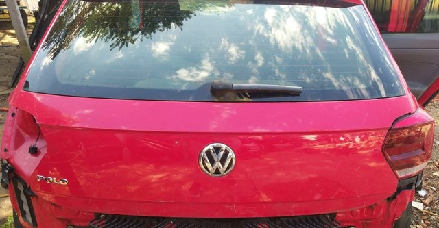 Tampa Traseira Somente Lata Vw Polo 2017/2022 