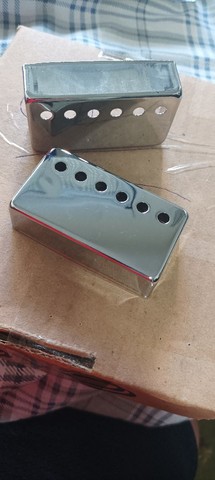 Capas Cromadas para Captador tipo Humbucker