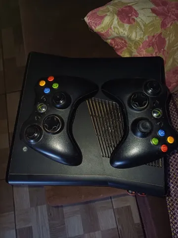 Xbox 360 500g Bloqueado 2 Jogos 1 Controle - Escorrega o Preço