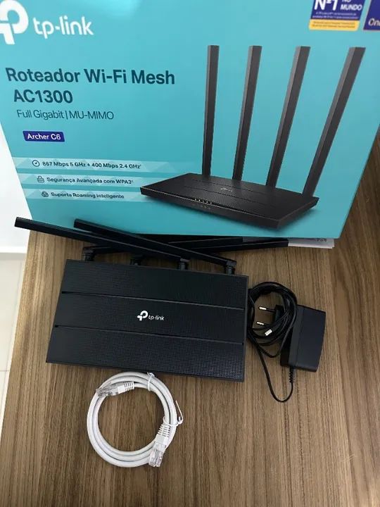 Roteador TP-LINK Wi-Fi Mesh AC1300 - Foto 3
