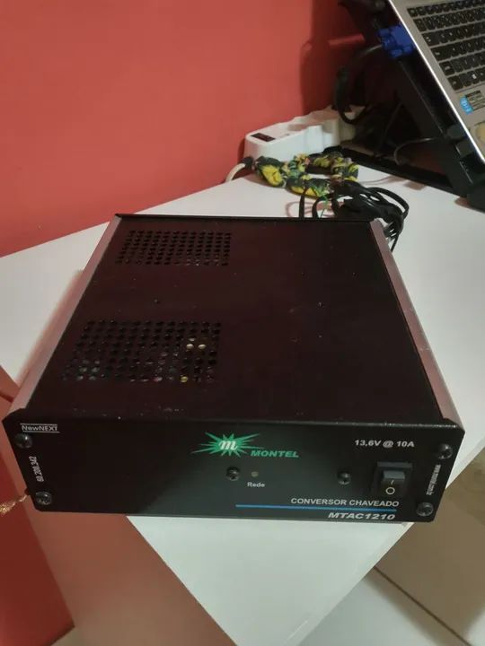 Fonte mesa 13,6vcc / 10A (16A pico) / bat 4 A MTAC1210F - Foto 5