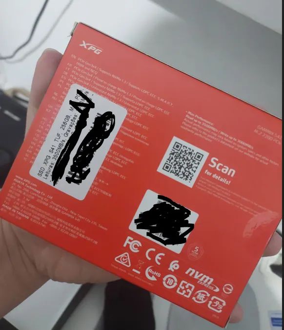 SSD xpg gamix s41 256gb - Foto 2