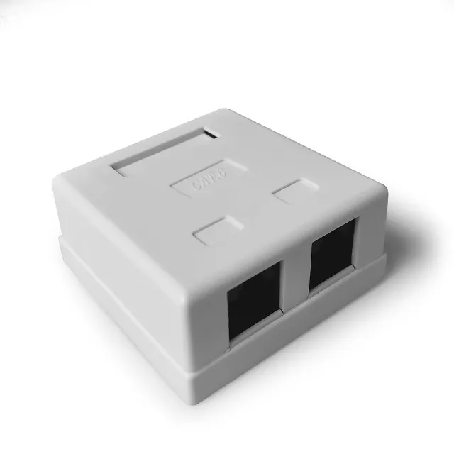 Caixa De Sobrepor Cat.6 2P La-Cs62 - Pluscable