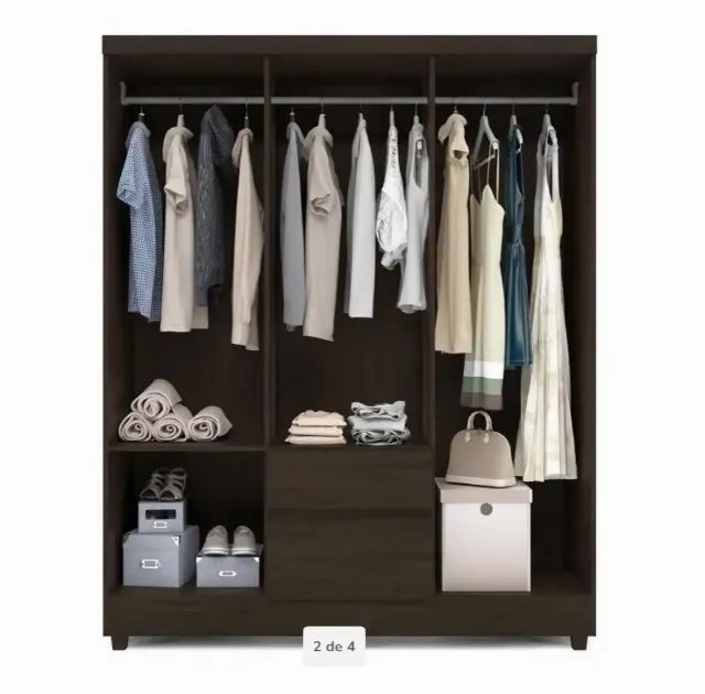 Super Promoção de Guarda Roupa 6 Portas , Entrego e Monto  - Foto 3