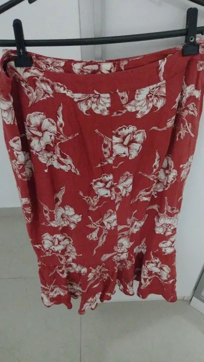 Saia transpassada da zara - Foto 4