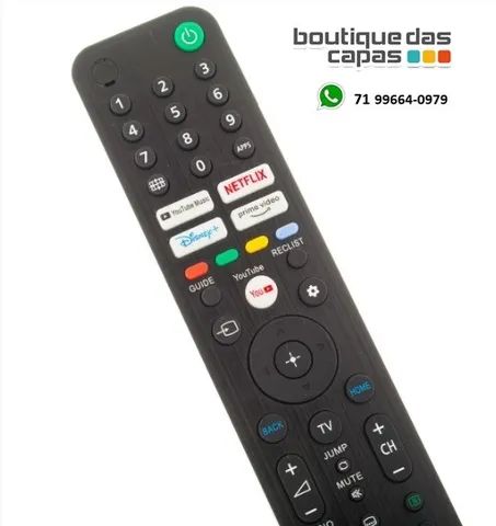 Controle remoto para tv smart lcd sony - Netflix disney youtube prime video ( universal ) - Foto 2
