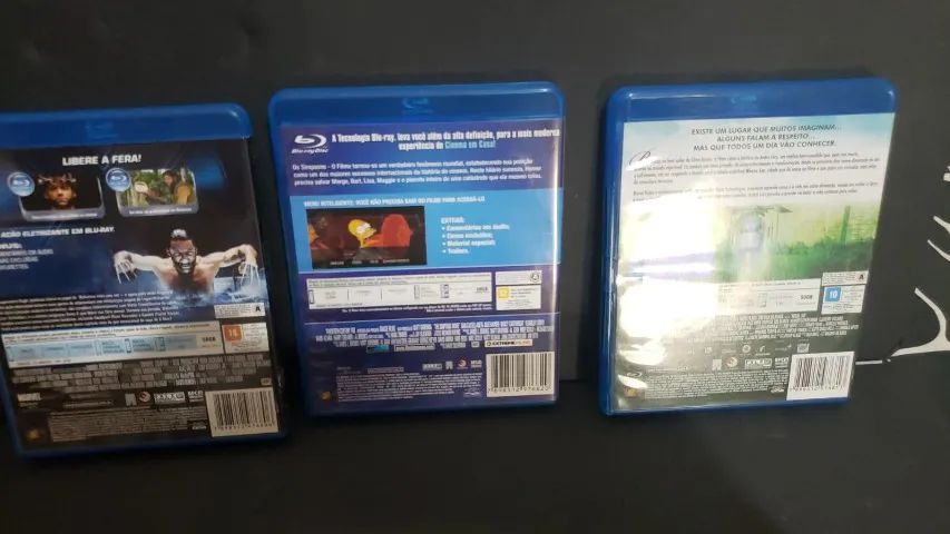 Blu-Ray Lote com 3 filmes - Foto 2