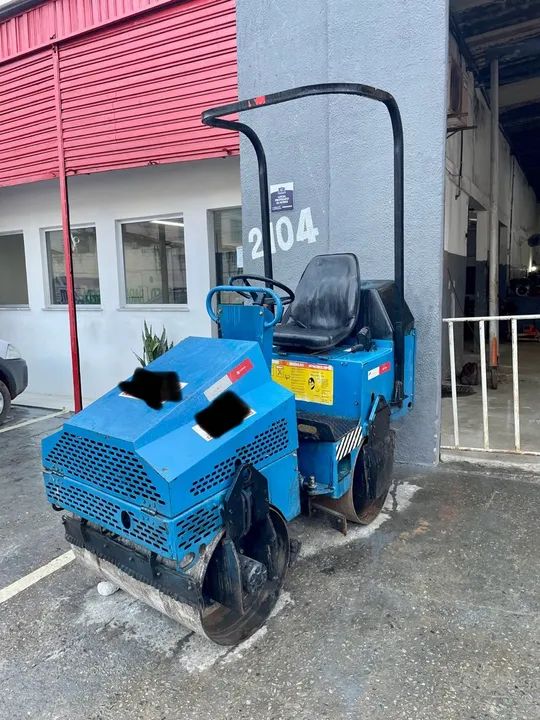 Rolo compactador 1 tonelada - Foto 3