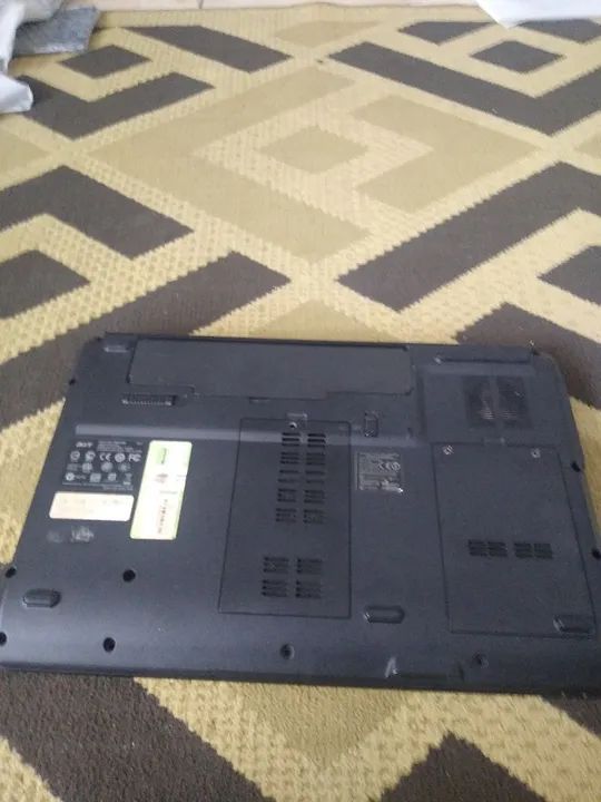 Carcaça inferior notebook Acer aspire 5516 completa - Foto 4