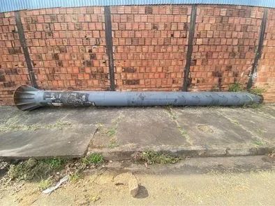 Poste para Luminoso De 7 Metros E Parte De Cima 6x3 Metros - Foto 2