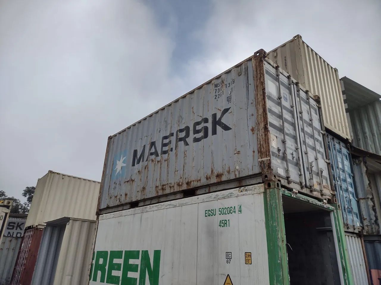 Container Dry 20' pes ( com laudo de descontaminação) - Foto 4
