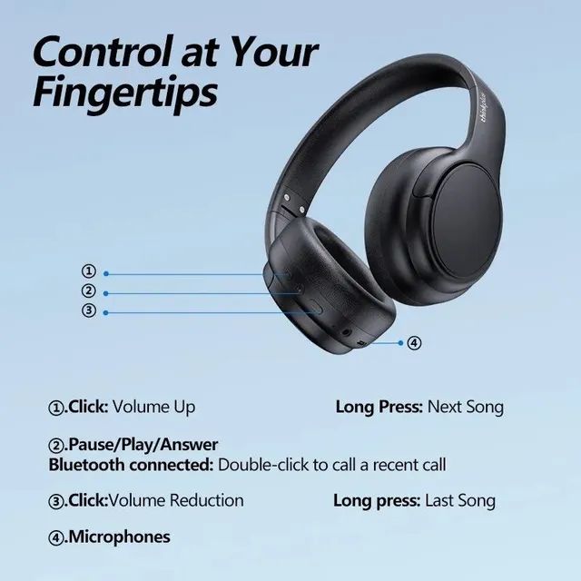 Fone Bluetooth Lenovo TH30 Headset, Bluetooth 5.3, Até 9h de música  - Foto 4