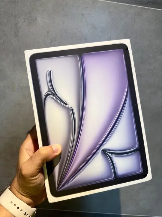 iPad Air 6th 128gb e 256gb Chip M2 - 2024 - Lacrado - Pronta entrega