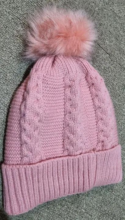 Gorro lã e pelúcia