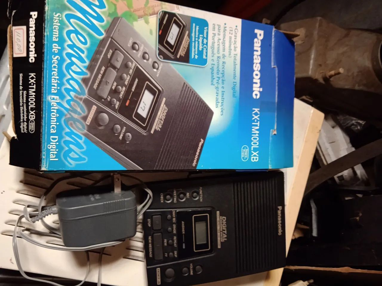 Secretaria eletrônica Panasonic seminova