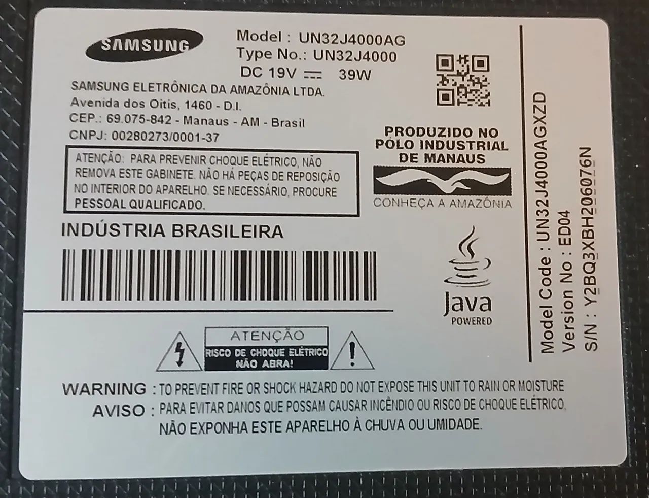 Placa principal tv samsung un32j4000ag - Foto 3